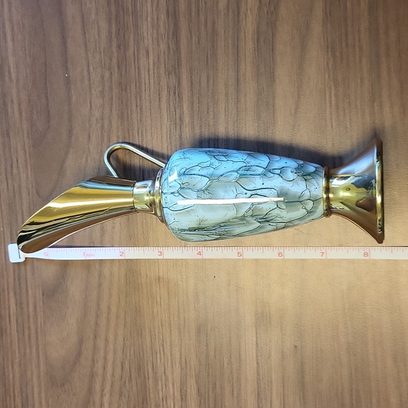 Delft Holland Brass Pitcher - Picture 2 of 4